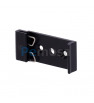 Kit de montaje en Carril DIN Compatible Routers Teltonika RUT / RUTX / TRB / TRM / TSW